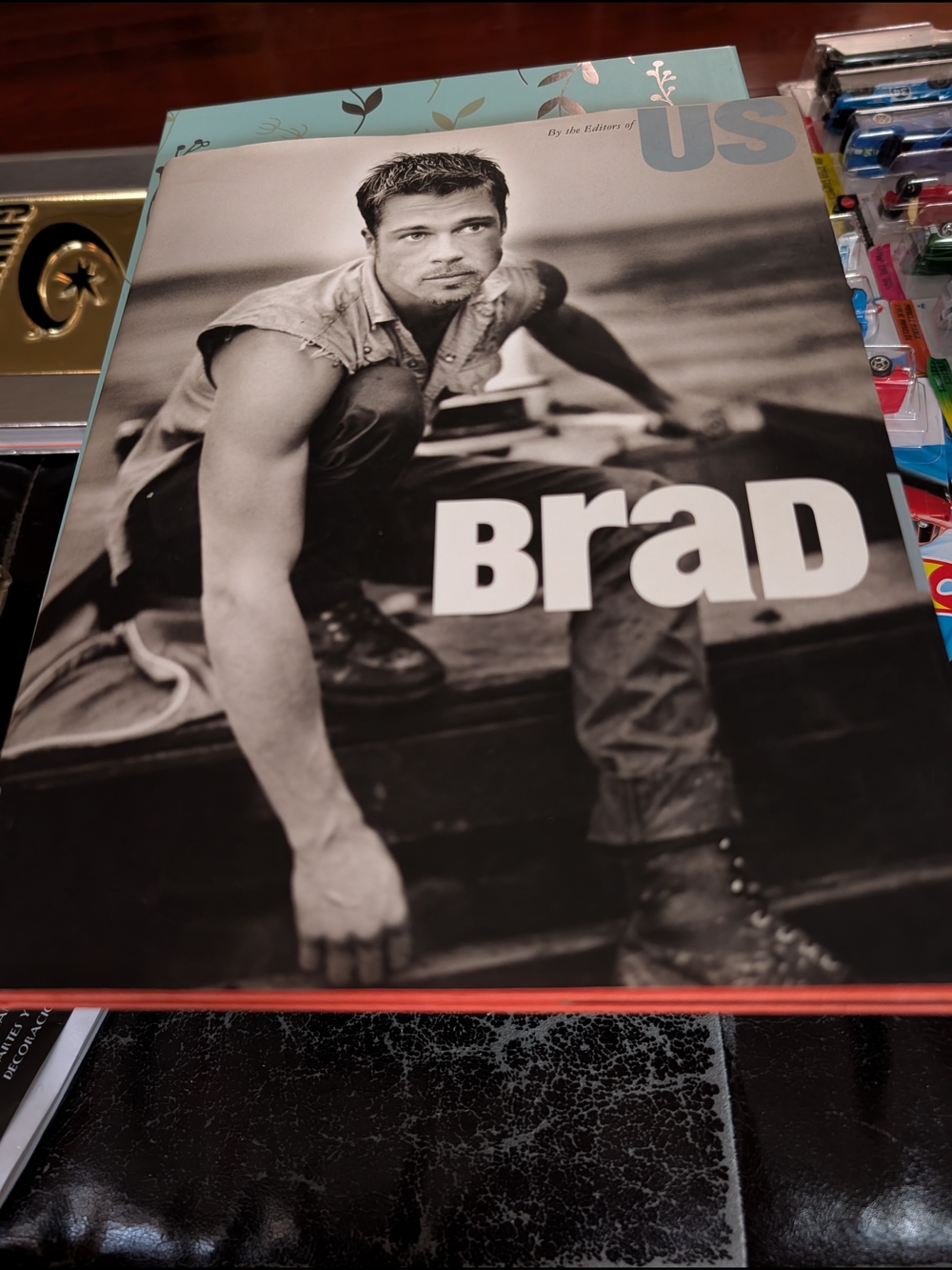Brad Hardcover Coffee Table Book - Black & White Cover